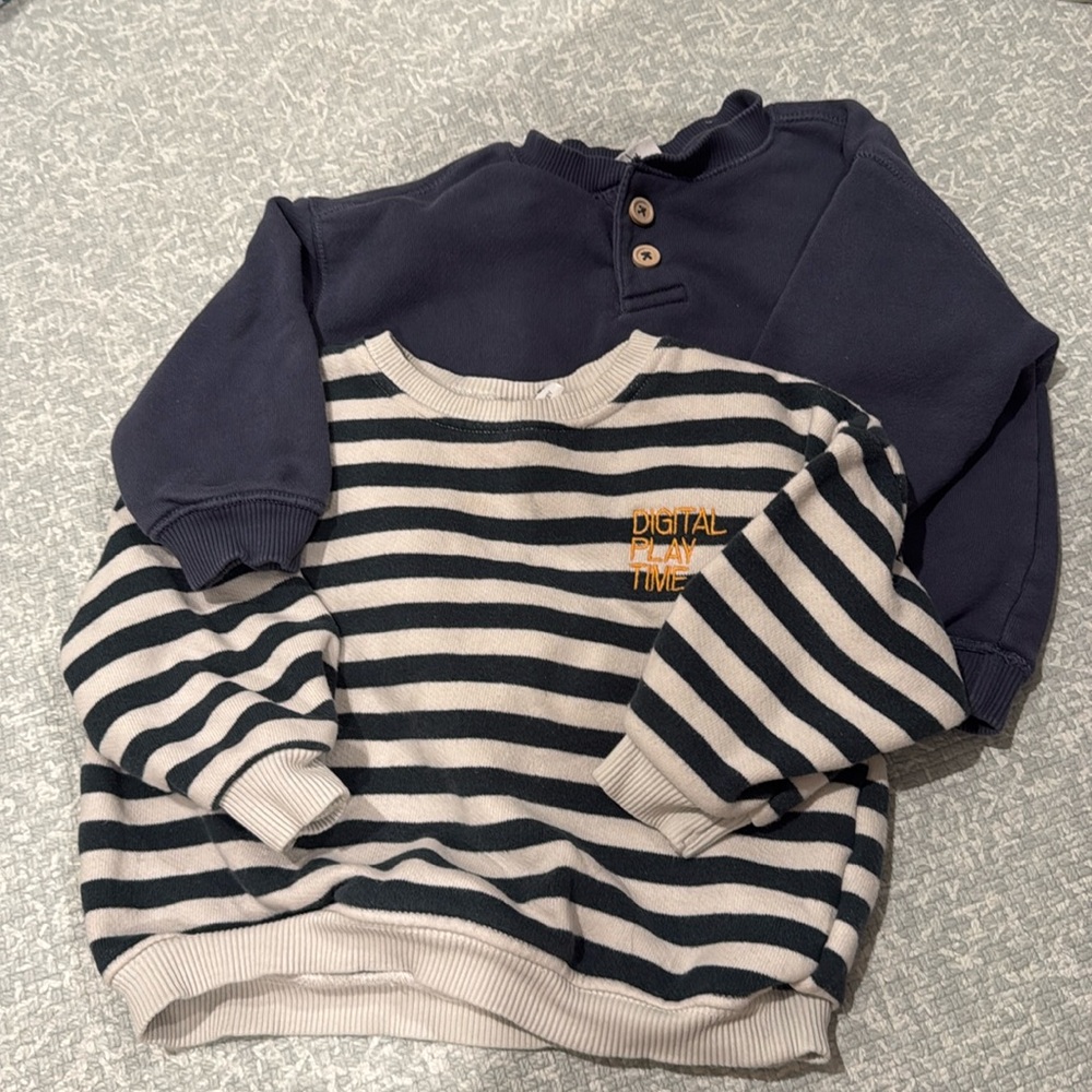 Zara sweatshirts - set of 2